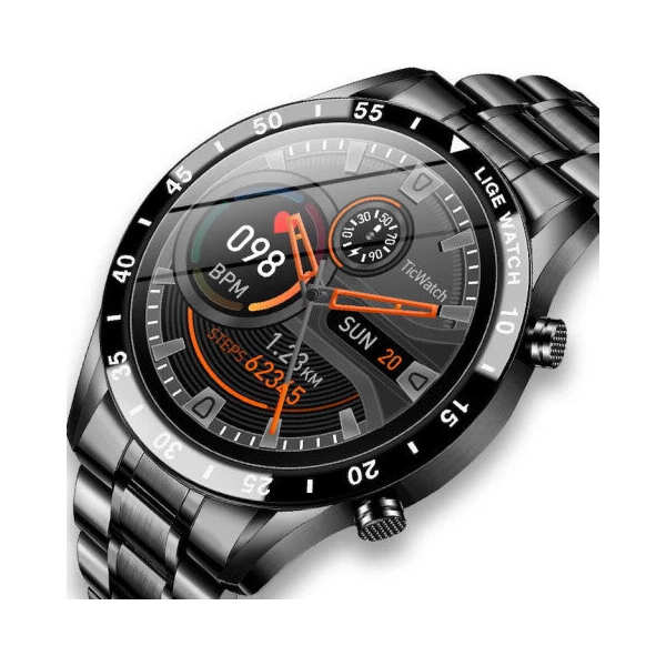 Lige M8 smartwatch - 1.3" Inches High-definition round screen - Kenya