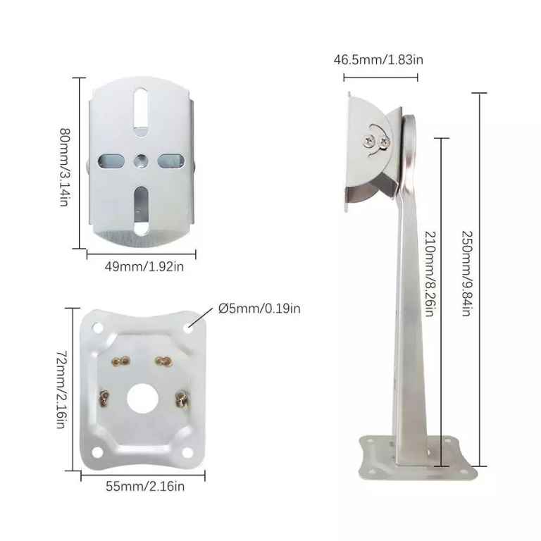 Starlink Mini Adjustable Wall Mount Bracket Kit with Mount Adapter - Image 2