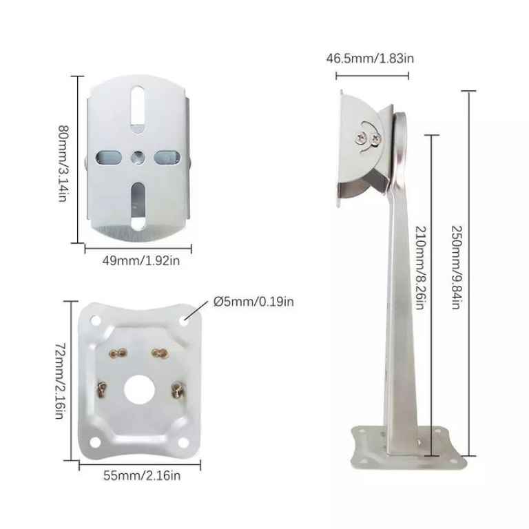 Starlink Mini Adjustable Wall Mount Bracket Kit with Mount Adapter - Image 5