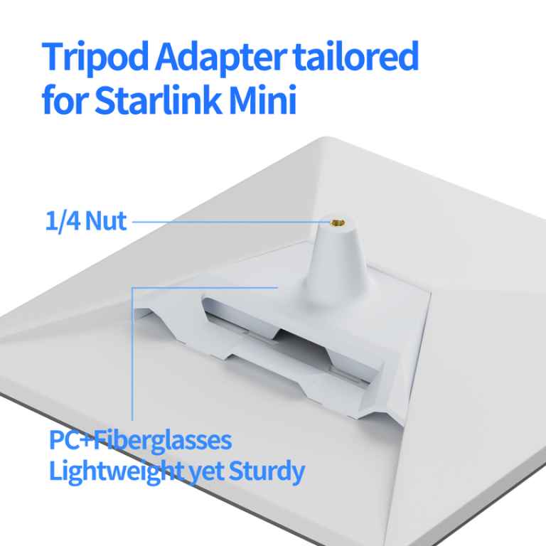 Starlink Mini 27" Portable Extendable Tripod with 1/4 Inch Nut Tripod Adapter - Image 5