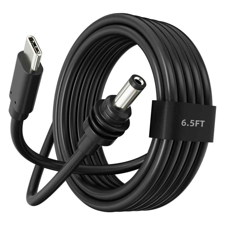 Starlink Mini USB-C to DC Power Cable for 65W+ to 100W PD Source - 6.5FT/16.4FT - Image 2