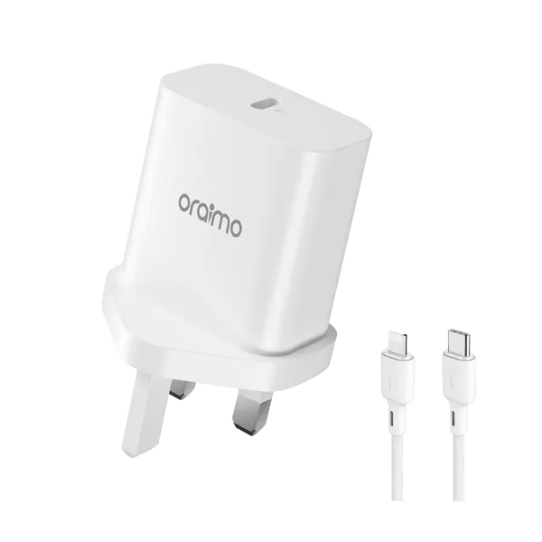 Oraimo OCW-U106S-CL55 PowerCube 20 20W Wall Charger Kit - Kenya