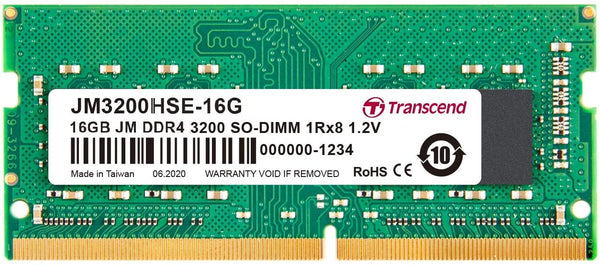 Transcend 16GB JetRam DDR4-3200 SO-DIMM Laptop RAM (JM3200HSE-16G) - Kenya %count(title) +254720548999 Transcend 16GB JetRam DDR4-3200 SO-DIMM Laptop RAM (JM3200HSE-16G) - Kenya - Image 2
