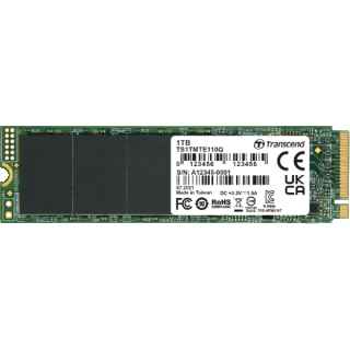 Transcend TS1TMTE110Q 1TB, M.2 2280,PCIe Gen3x4, M-Key, QLC, DRAM-less SSD - Kenya