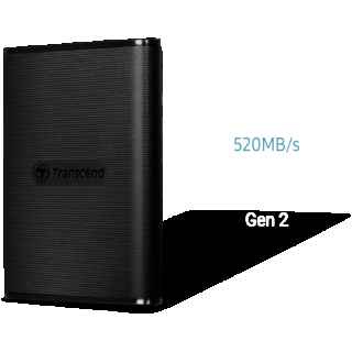 Transcend TS2TESD270C 2TB ESD270C, USB 3.1 Gen 2, Type-C,Portable External SSD - Kenya