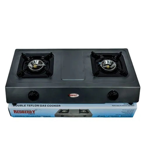 RedberryTeflonTableTopDoubleBurner | +254720548999