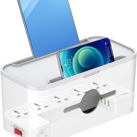 LDNIO SN5309 Power Strip Extension Socket with Organizer, 5x AC, 3x USB, 2500W - Kenya