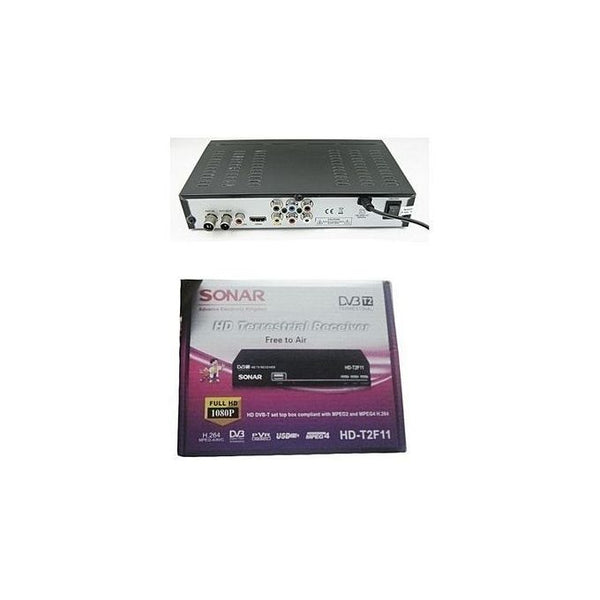 Sonar HD-T2F11 Free To Air Digital Set Box Decoder( NO MONTHLY PAYMENT) - Kenya