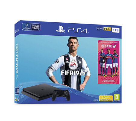 Sony PS4 Slim 1TB One Pad Fifa 19 image 1 600x | +254720548999