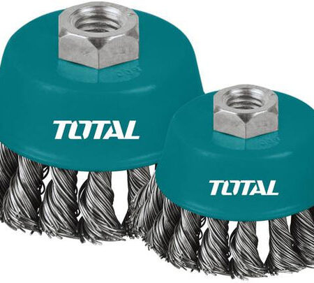 Total TAC32041 Wire cup brush 100mm diameter 4 inches - Kenya