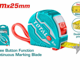 Total TMT126081 Steel measuring tape Length & width 8mx25mm - Kenya