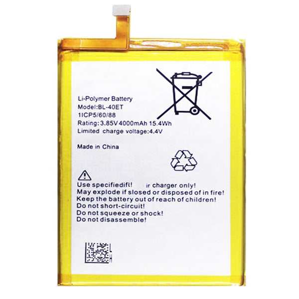 Tecno L8 Lite Phone (BL-40ET) Replacement Battery - Kenya