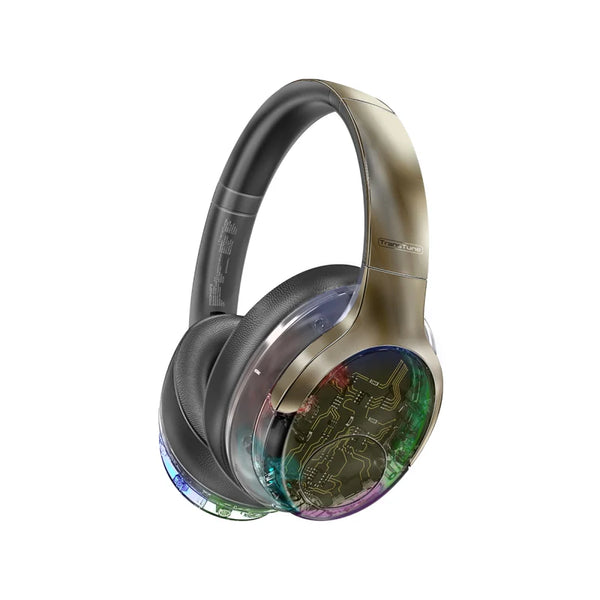 Promate Transtune-Gunmetal Headphones ANC Wireless With RGB - Kenya