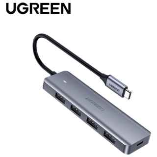 Ugreen CM219 USB-C 3.0 TO 4-Port USB 3.0 HUB + USB-C with Power Supply (UG- 70336) - Kenya