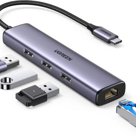 UGREENCM475USB Cto3 USB3.0Hub GigabitEthernet i1 600x | +254720548999