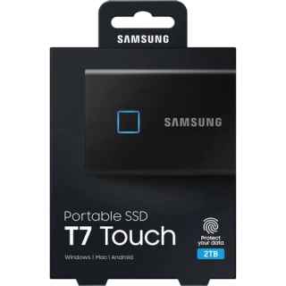 Samsung 2TB T7 Touch Portable SSD with Fingerprint Security - Kenya