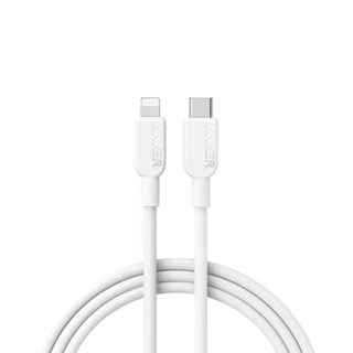 Anker 322 USB-C to Lightning Cable (3ft Braided) White - Kenya
