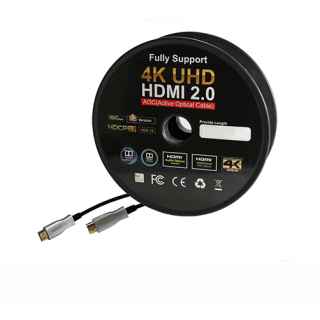 50M Fiber Optic HDMI 2.0 Optical Genuine Cable - Kenya