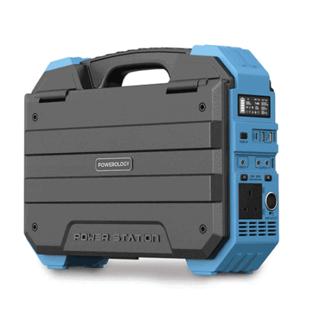 Powerology 600W Portable Power Generator Integrated Solar Panel - Kenya