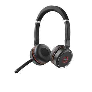 Jabra Evolve-75MS Stereo-Wireless Headset Link-370 Adapter - Kenya