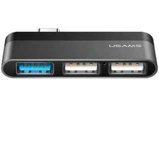 USAMS Type C mini hub to 3 x USB HUB (3.0 + 2.0 + 2.0) - Kenya