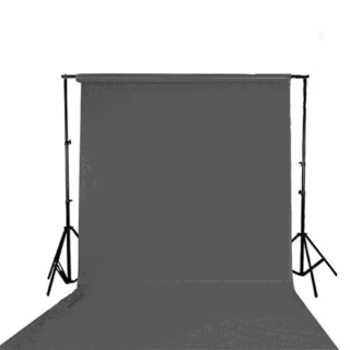 Vinyl Background Backdrops 2.75m x 6m Grey - Kenya