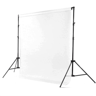 Vinyl Background Backdrops 2.75m x 6m White - Kenya