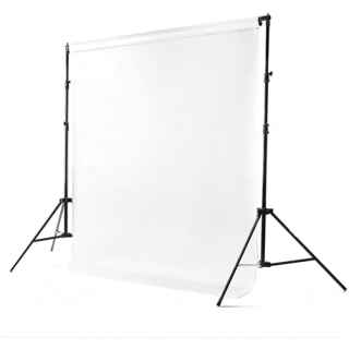 Vinyl Background Backdrops 2.75m x 6m White - Kenya