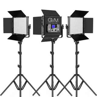 GVM 800D-RGB LED Light Panel (3-Light Kit) - Kenya