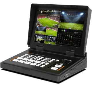 AVMATRIX Shark H4 PLUS 4-Channel HDMI Video Switcher with 10.1? IPS Display - Kenya