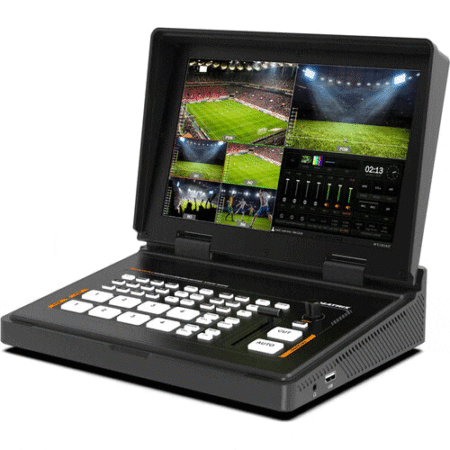 AVMATRIX Shark H4 PLUS 4-Channel HDMI Video Switcher with 10.1? IPS Display - Kenya