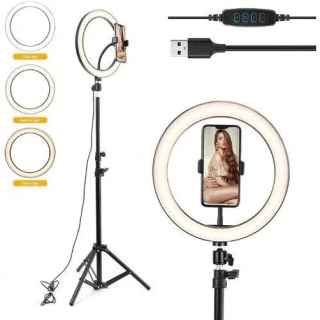 12 inch Ring light and stand - Kenya
