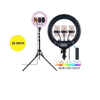 22 Inch Ring Light & Adjustable Tripod Stand - Kenya