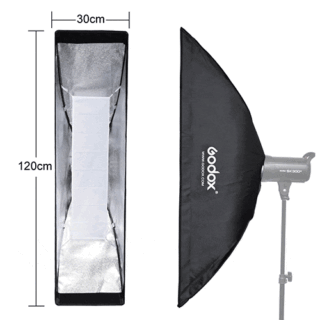 Godox 30?120 cm Bowens Mount Grid Strip softbox for Strobe - Kenya
