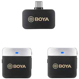 BOYA BY-M1V6 2-Person Wireless Microphone System(2.4 GHz) - Kenya