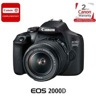 Canon EOS 2000D DSLR Camera with 18-55mm Lens - Kenya