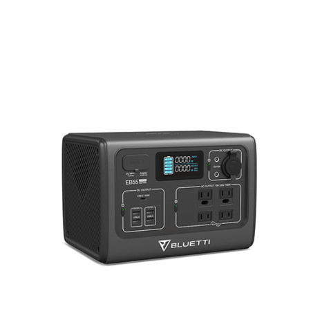 Bluetti EB55 Portable Power Station 700W 537WH - Kenya