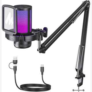 Maono DGM20 GamerWave Condenser USB Gaming RGB Microphone - Kenya