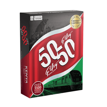 50-50 Kenyan Board Game Safari Edition - Kenya