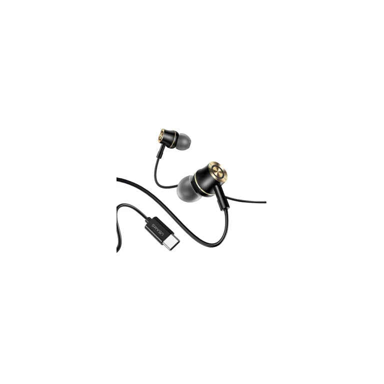 USAMS US-SJ482-EP-43 Type-C In-ear Metal Headsets Stereo Earphones(HSEP4301) - Kenya - Image 2