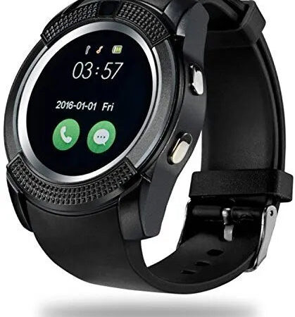 V8 Smart Watch Black 5 600x | +254720548999