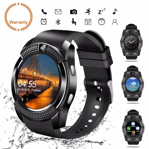 Smartwatch V8 Touch Screen Sports Round Screen Smart Phone Watch - Kenya %count(title) +254720548999 Smartwatch V8 Touch Screen Sports Round Screen Smart Phone Watch - Kenya - Image 2