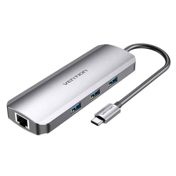 Vention 9 in 1 USB-C Multi-function Docking Station - TOLHB - Kenya