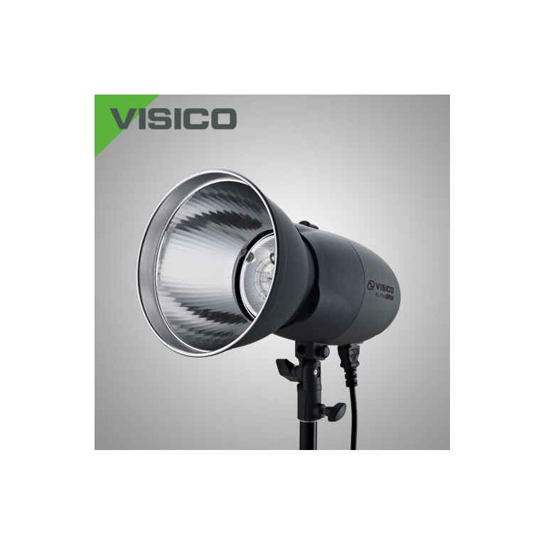 Visico Studio Flash VL 200 PLUS Softbox kit - liquid crystal output display, equipped with flash power control knob - Kenya - Image 2