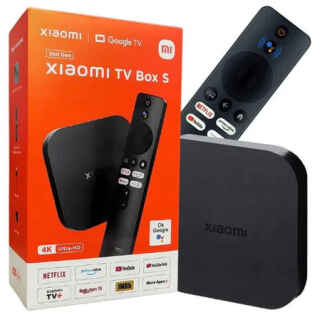 Xiaomi TV Box S 2nd Gen-4K Ultra HD Streaming Media Player, Google TV Box with 2GB RAM 8GB ROM, 2.4G/5G Dual WiFi, Bluetooth 5.2 - Kenya