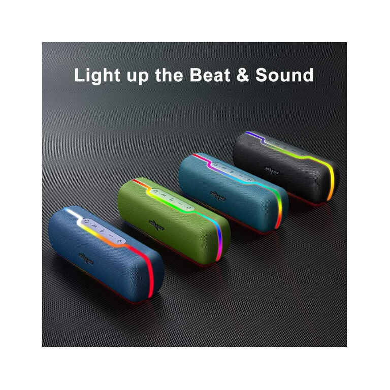 Zealot S55 Wireless IPX5 Waterproof Speaker - 20W, Bluetooth / TF card (MP3 file only）/ 3.5mm audio jack / USB - Kenya