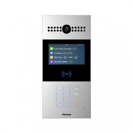 akuvox r28a ip video intercom h265 video codec on wall mounting 1 | +254720548999