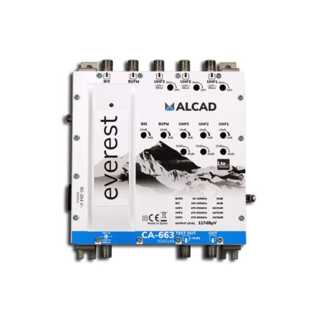 alcad ca 663 ampli 3xuhf biii bi fm lte700 everest | +254720548999
