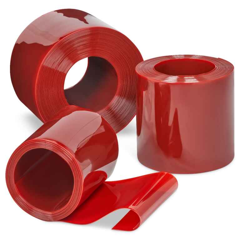 Anti UV Red PVC 50m Roll  - Kenya