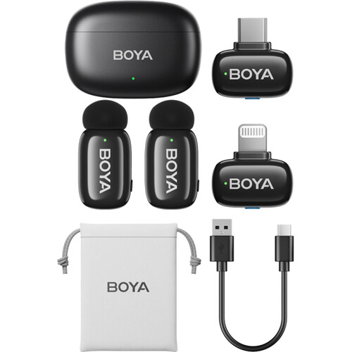 BOYA mini 2-Person Tiny Wireless Microphone System - Kenya
